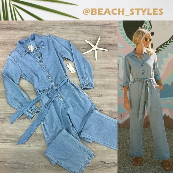 🔆BILLABONG🔆 SUNDAY UNIFORM JUMPSUIT - Picture 1 of 17